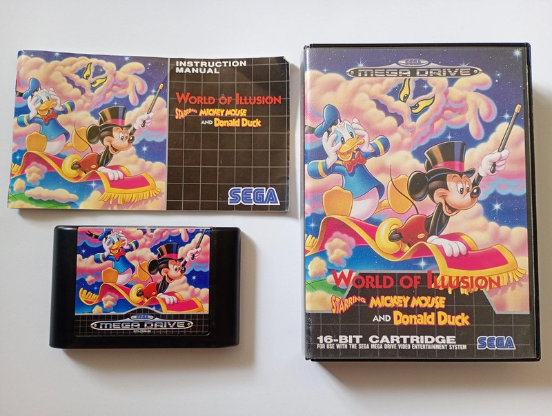 World of Illusion: Starring Mickey Mouse and Donald Duck [Sega Mega Drive]