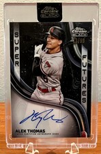 2023 Topps Chrome Black Alek Thomas Super Futures Autograph Auto /99
