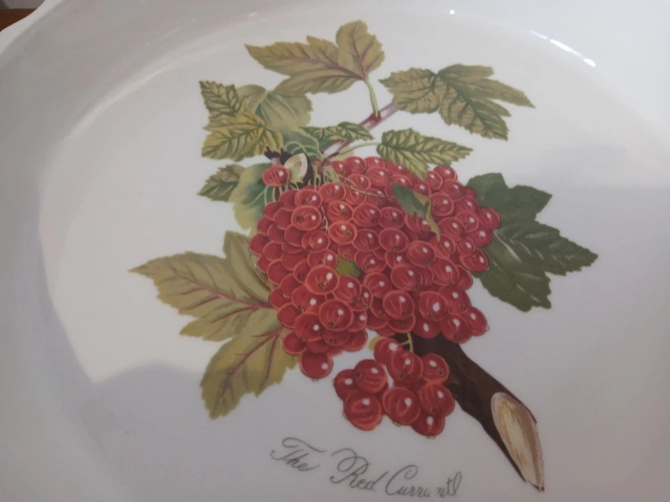The Red Currant Portmeirion Flan dish approx 10 inches diameter - Image 2 of 4