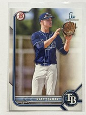 2022 Bowman Draft #BD-81 Ryan Cermak Tampa Bay Rays