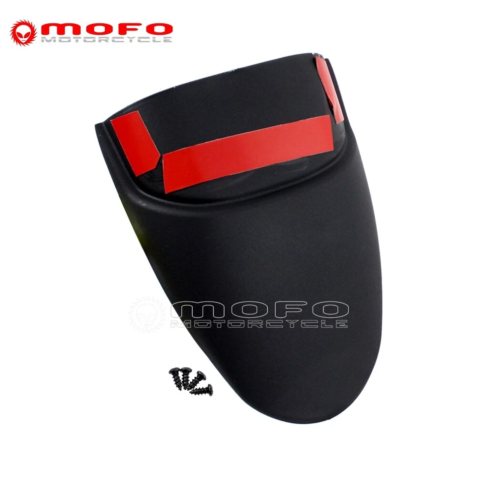 Extensión guardabarros delantero ABS para motocicleta universal para BMW F700GS negro Foto 3 de 4