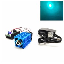 Focusable 488nm 60mw Cyan Blue Dot/Line/Cross Laser Diode Module With 12v Fan