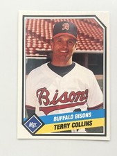 1989 CMC Minor League #24 Terry Collins Buffalo Bisons & Pittsburgh Pirates
