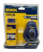 Irwin Strait-Line Snap Line Chalk String Set 1932903 New