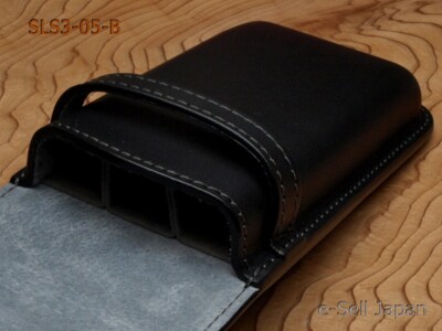 ペンシース(PILOT&SOMES) Pilot x SOMES Cowhide leather pen sheath for three pens
