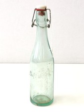 Luftwaffe Glasflasche, H&ouml;he 25,5cm. Die Dichtung br&uuml;chig, sonst gut