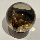 Vtg Nature Gems Educational Embedments TX Mounted Butterfly Glass Globe 70s MCM — photo 8