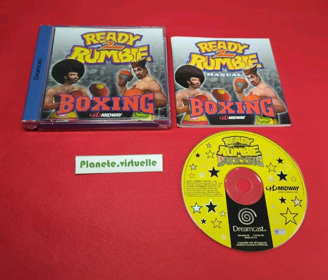 READY 2 RUMBLE BOXING DREAMCAST SEGA  PAL EUR  🌟 