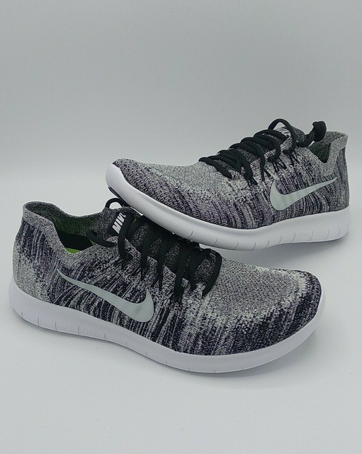 Size 10 - Nike Free Rn Flyknit 2017 Oreo for sale online | eBay