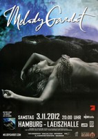 Melody Gardot - The Absence , Hamburg 2012 | Konzertplakat | Poster