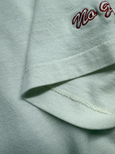 Vintage 90s Human Skateboards “Bad Idea” Skate Logo Rare Red Armband LA Shirt L - Picture 9 of 14