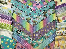 35 Easter  Spring Dog Grooming BANDANAS Holiday PET SCARF Tie On XS S M L XL