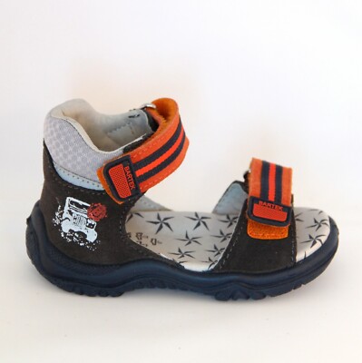 Boys leather sandals size 19 20 21 26 casual elegant buty BARTEK first walker