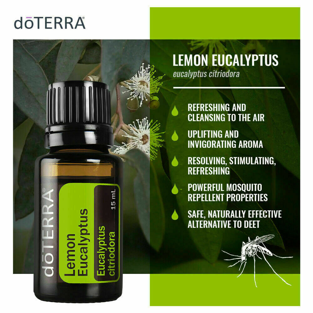doTERRA Lemon Eucalyptus 15ml Cleanse Fresh Energise