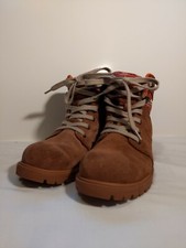 Toms Summit Waterproof Rawhide Boot Suede Sunset Youth size 3.5 Very good 