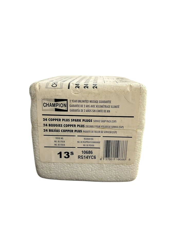 Коробка из 24 свечей зажигания Champion 13s RS14YC6 медные плюс - Изображение 3 из 4
