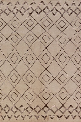 Handwoven Luxury Hand-Knotted Moroccan Indian Area Rugs 5x8 ft
