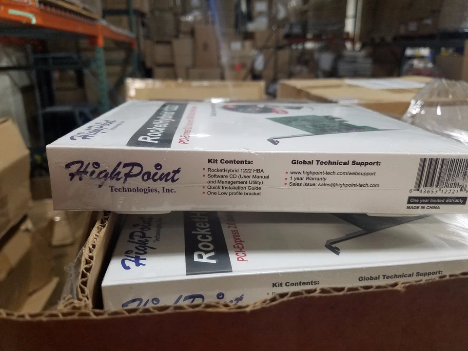 HighPoint RocketHybrid 1222 PCI-Express 2.0 SATA 3 III 6Gbs HBA Controller Card - Image 2 of 4