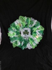Scalloped Ruffle St. Patrick's Day Wreath