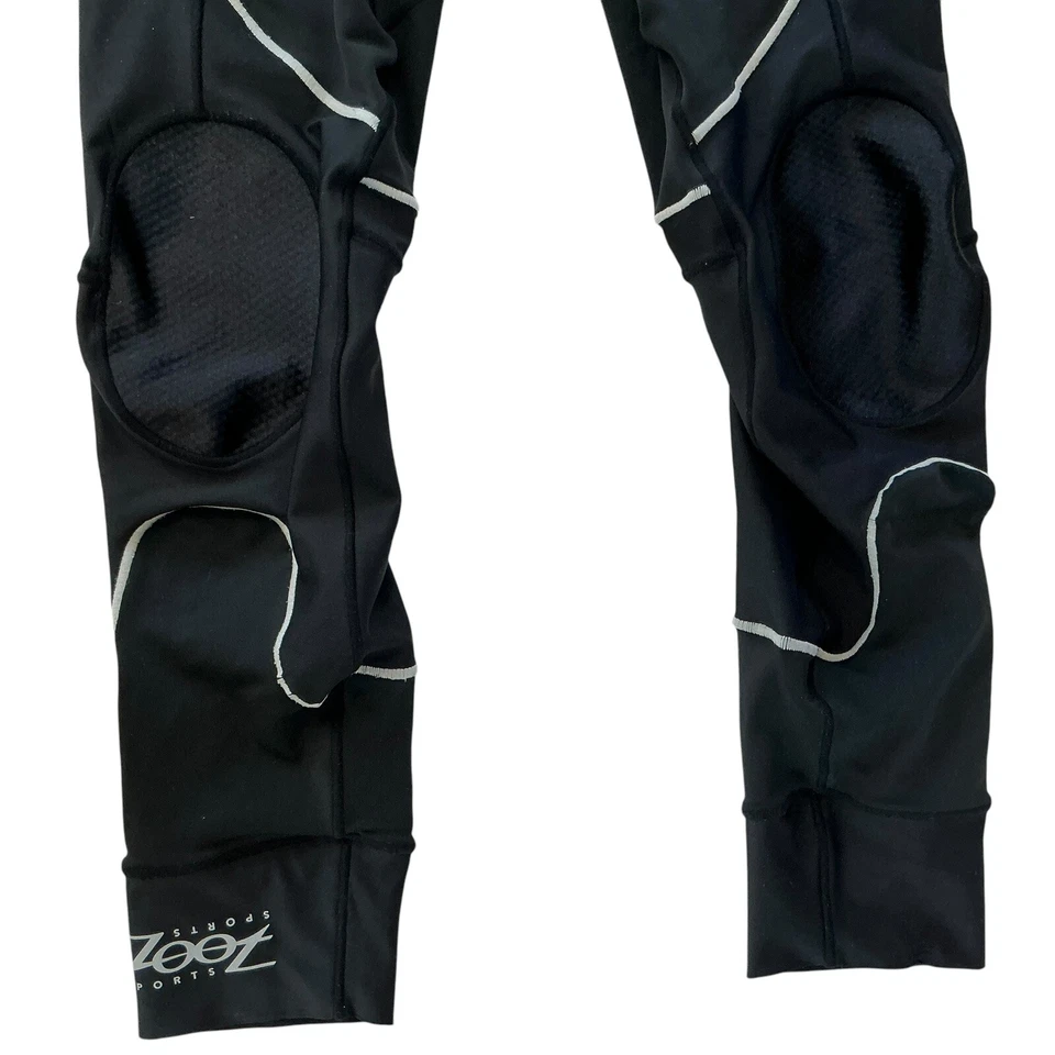 Medias térmicas Zoot para mujer M negras parche de compresión con cordón recortado Foto 3 de 4