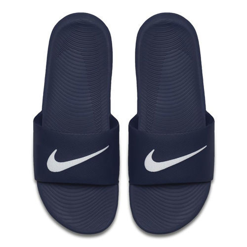 nike kawa slide navy blue
