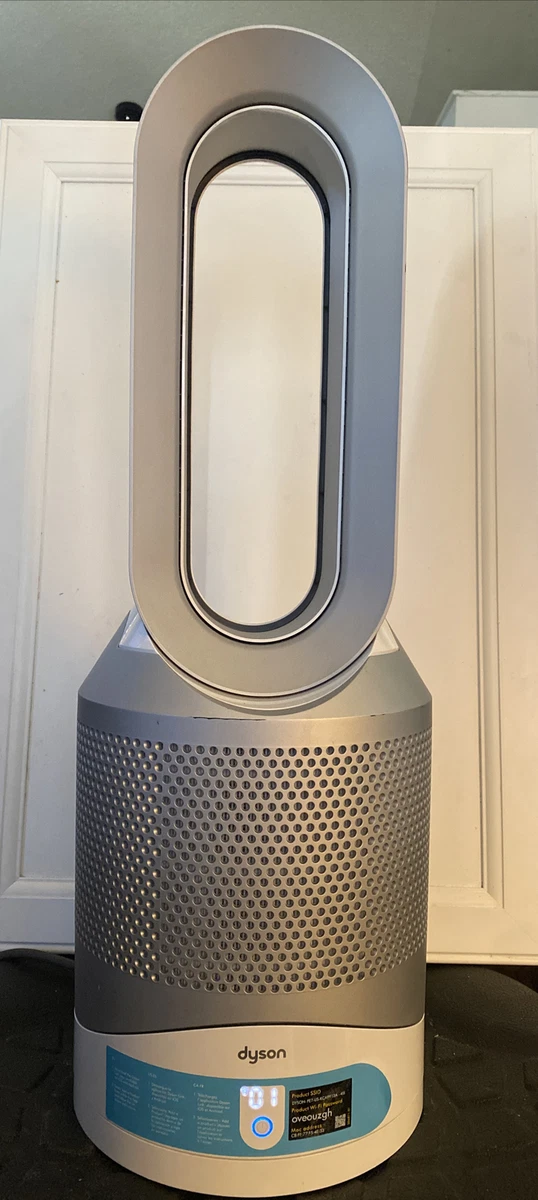 Dyson Pure Hot+Cool Link HP02 Air Purifier + Heat Bladeless Fan White  Silver | eBay