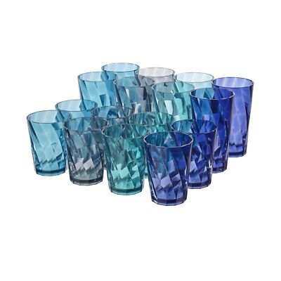 US Acrylic Optix 20-Oz 14-Oz Plastic Tumblers Drinking Cups