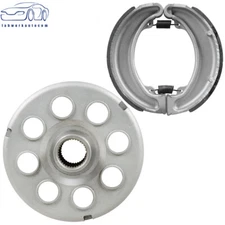 Rear Brake Drum Hub & Shoes Fit For Honda TRX300FW Fourtrax 4x4 1988-2000