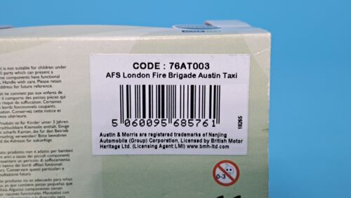 Oxford Commercials 76AT003 - OO Gauge - 1:76 - Austin Taxi - London Fire Dept. - Picture 12 of 12