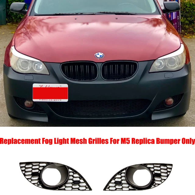 Bmw e60 outlet front bumper replacement