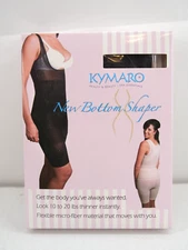 Kymaro Bottom Shaper Black Lifts & Smooths Slimmer Size 4 XL New
