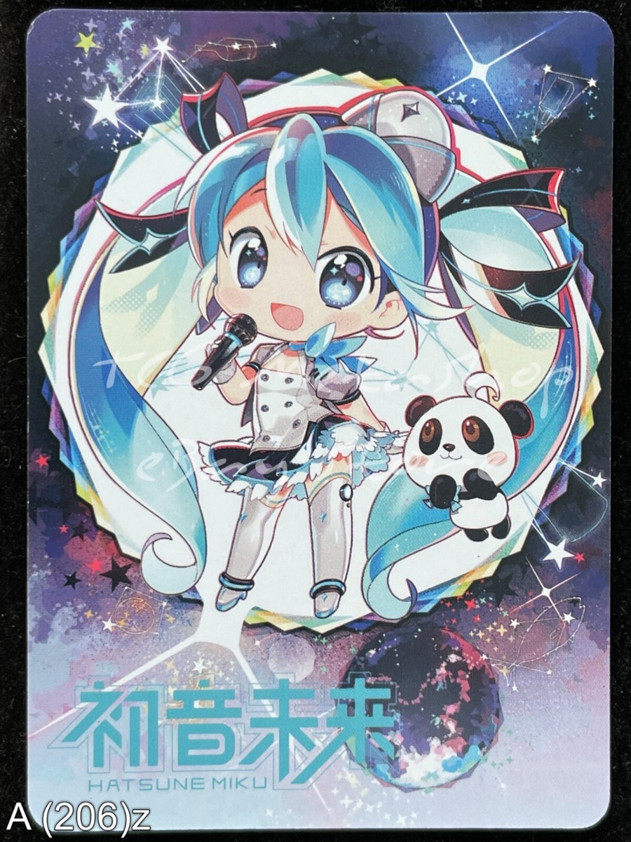 acgカード　　ASU⭐︎１　　　美品 🔥 A 206 Hatsune Miku Vocaloid Goddess Story Anime Waifu Card ACG