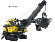 P&H 4100XPC Mining Excavator WBR024 HO Scale 1/87 Die-cast MIB