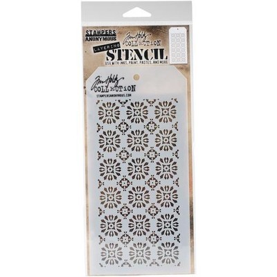Tim Holtz Schichtschablone - Rosette THS092