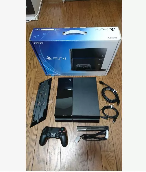 Sony PlayStation 4 PS4 CUH-1000A Black Game Console - Camera Set Tested F/S