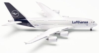 New! Herpa 533072-001 Lufthansa Airbus A380, reg. D-AIMK - 1:500 diecast