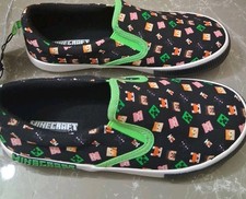 Minecraft Slide On Shoes Kids Size 3