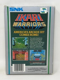 NES Nintendo - Ikari Warriors - CIB Complete in Box / Tested (SNK, 1987)