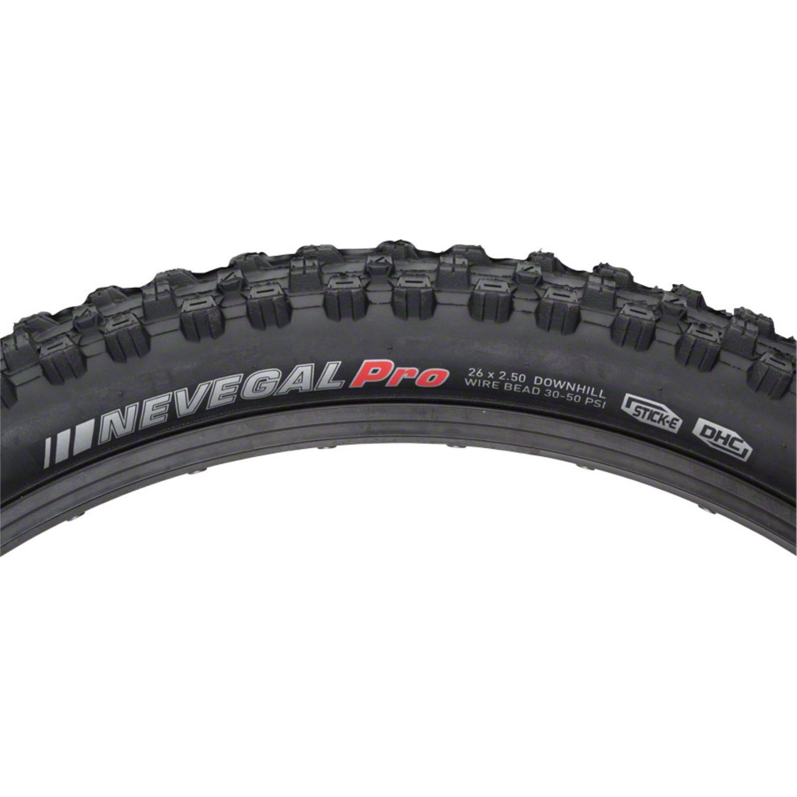 Kenda - Bicycle Kenda Nevegal DH Tire - 26 x 2.5, Clincher, Wire, Black 052U00E8