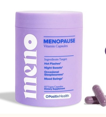 O Positive Meno Menopause 60 Capsules Exp 05/09/2027 New Sealed