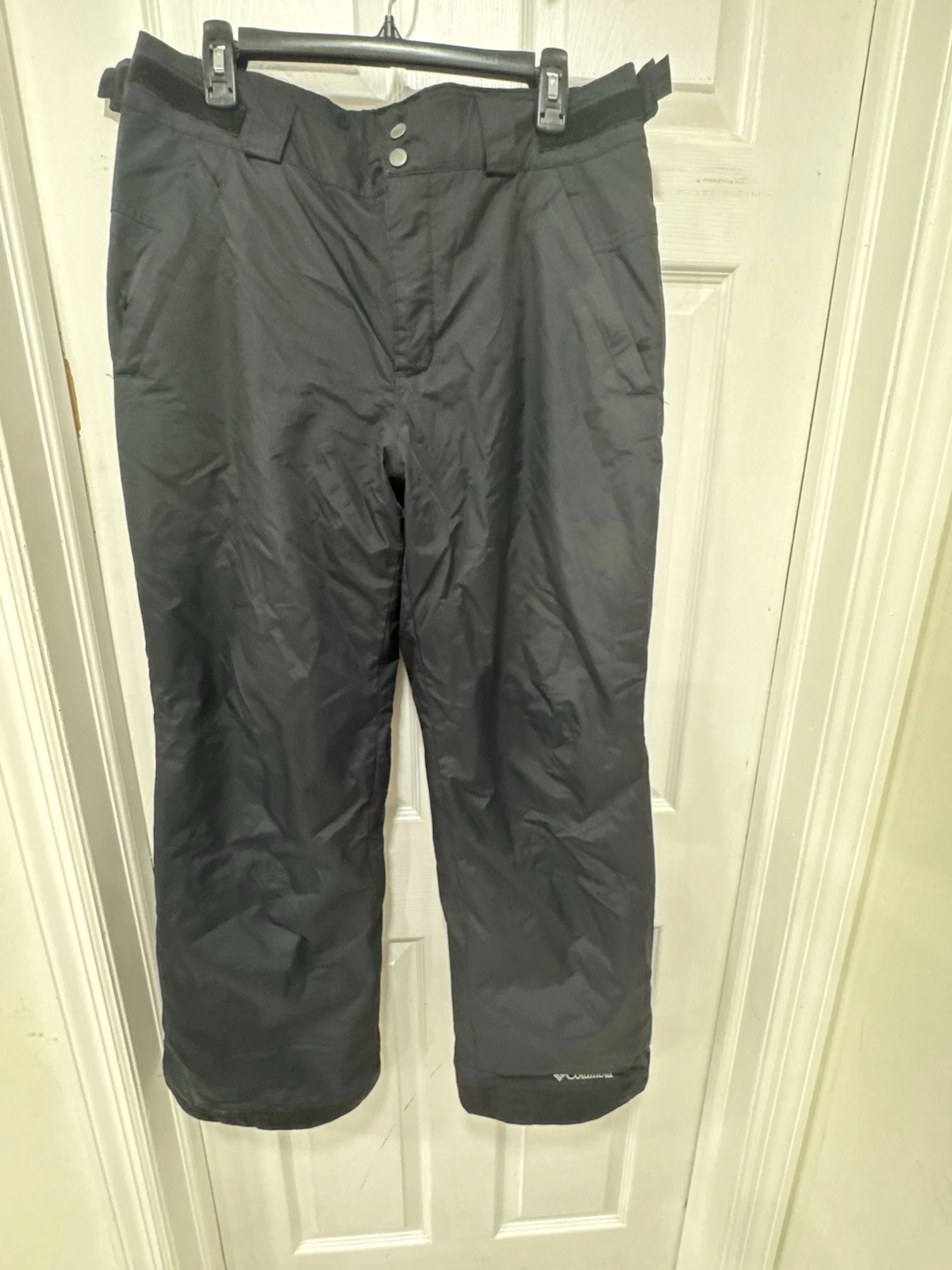 Columbia Omni-Tech Waterproof Insulated Ski Snow Pants Gray Size M