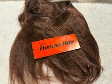 Men Human Hair Beard  Mustache NOS 2 feet Reddish Brown