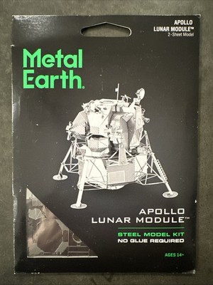 Metal Earth NASA  Apollo Lunar Module 3D 50th Anniversary Steel Model Kit MM078
