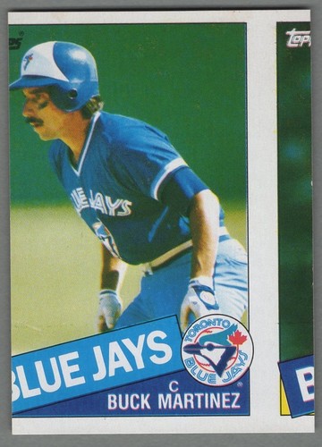 Buck Martinez #673 1985 Topps Mini card