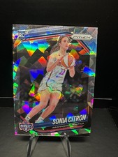 2025 Panini Prizm WNBA Sonia Citron #122 Cracked Ice Prizm Rookie RC