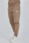 SikSilk Mens Brown Essentials Joggers Medium 32" Waist