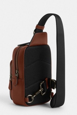 Coach X CBK47 Peanuts Racer Sling Pack in Signature Canvas With
