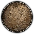1878 8TF $1 Morgan Silver Dollar - Original Toning - AU - SKU-D7780