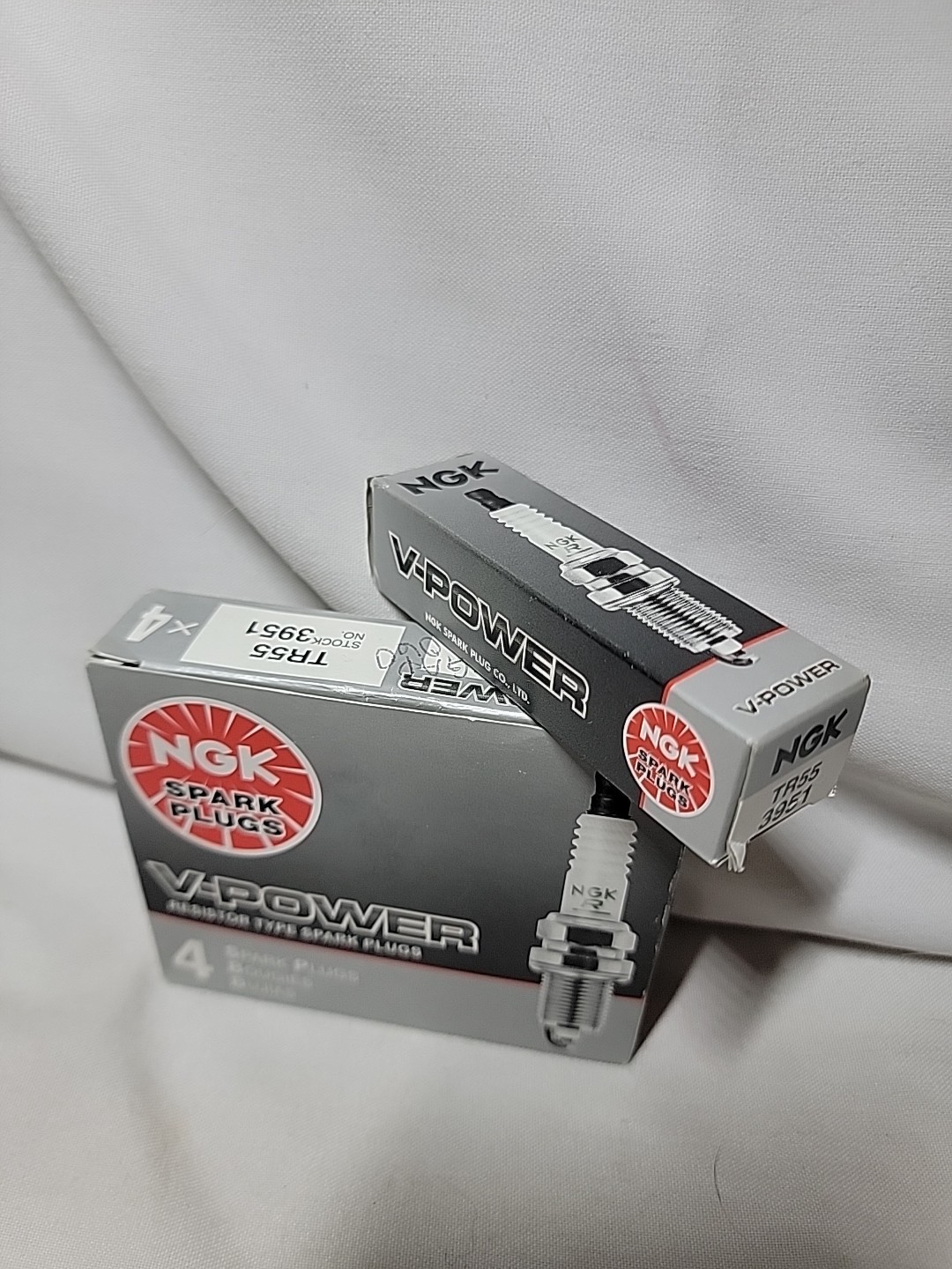 4 Plugs NGK TR55/3951 V-Power Spark Plugs