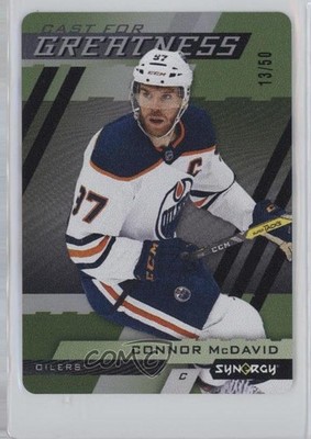 2022-23 Upper Deck Synergy Green Achievement 13/50 Connor McDavid #CG-2 0u20